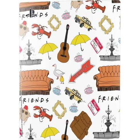 Warner Bros Classic FRIENDS Icons PS5 Console Skin